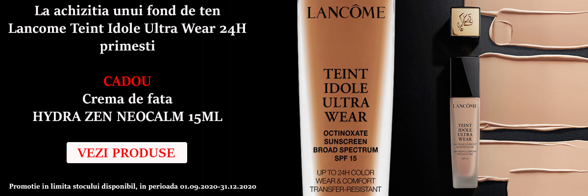 promotie lancome fond de ten teint idole ultra wear