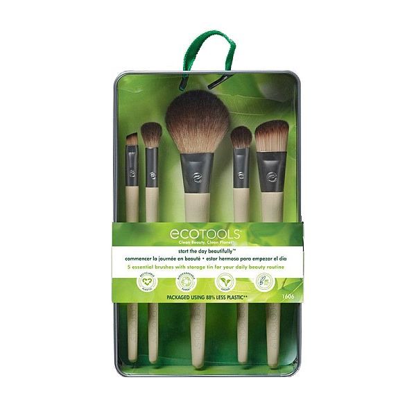 Ecotools Set Pensoane Start The Day Beautifully Brush Kit