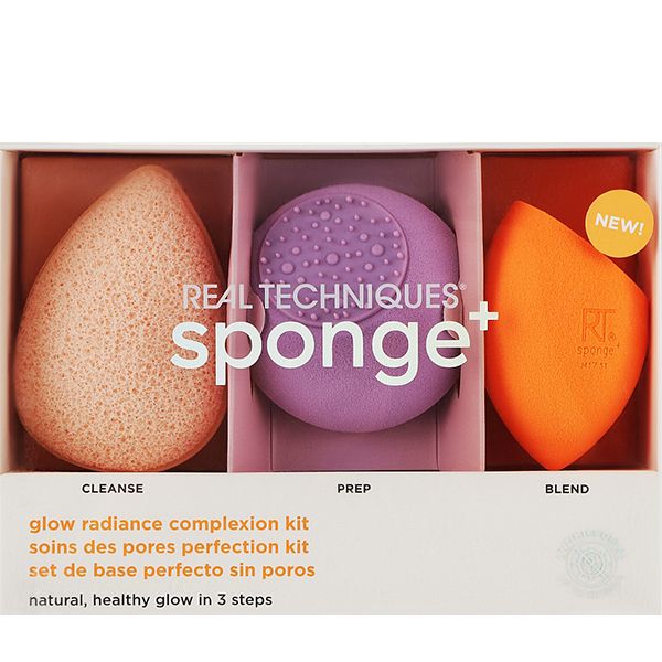Real Techniques Set Bureti Machiaj Glow Radiance Complexion Sponge Kit
