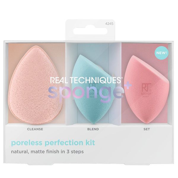 Real Tecniques Set Bureti Machiaj Poreless Perfection Sponge Kit