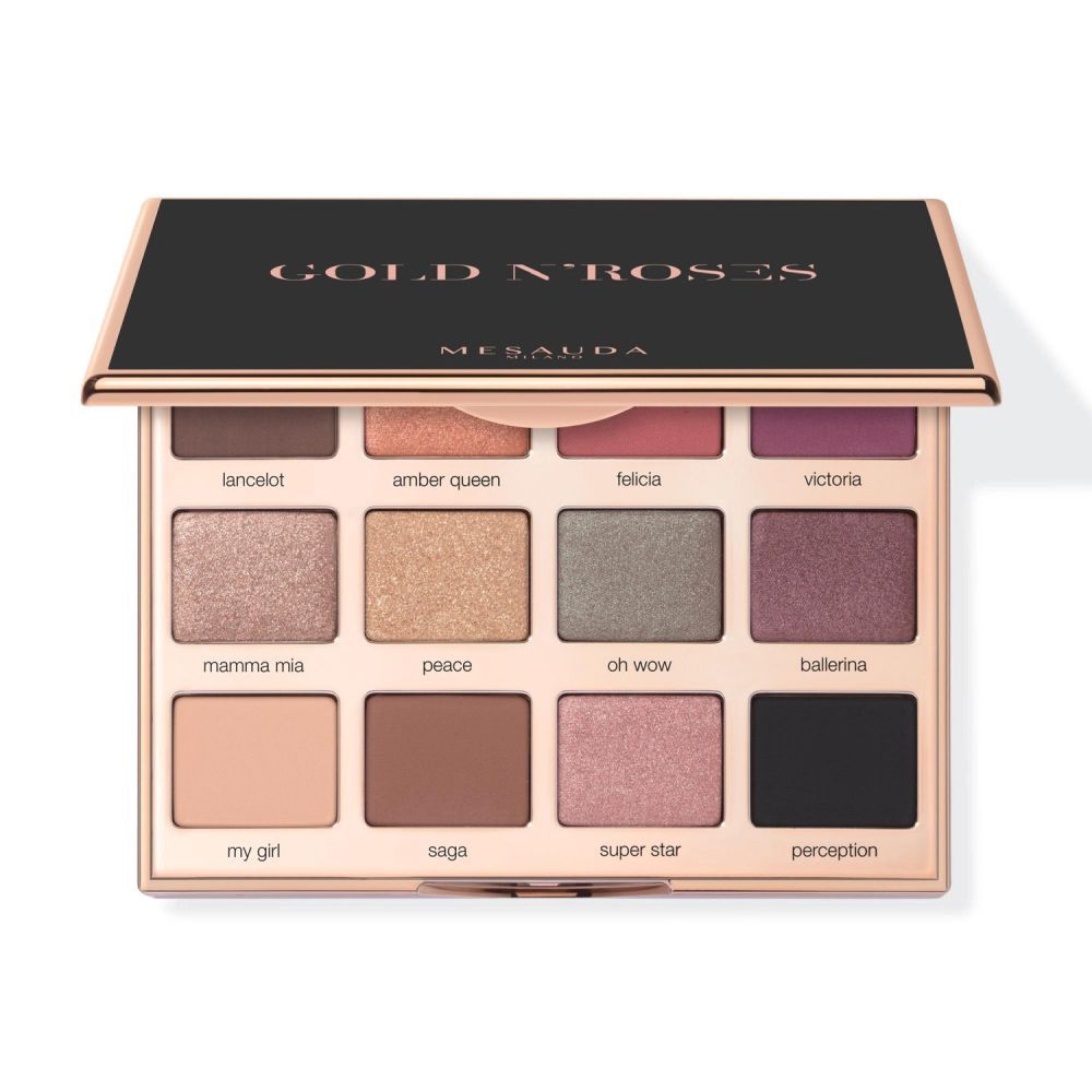 Mesauda paleta farduri pleoape golde n'rose
