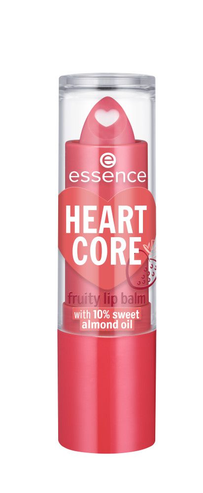 Essence Balsam de Buze Heart Core Fruity Lip Balm 02 Sweet Strawberry 3g