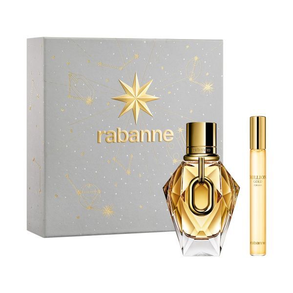 Rabanne Million Gold For Her Set (Apa de Parfum 50ml + Lotiune de Corp 100ml)