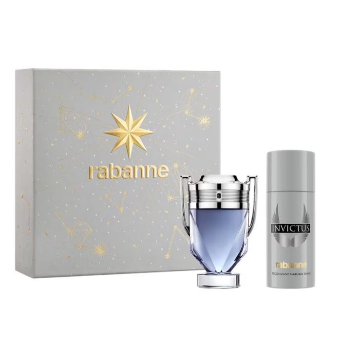 Rabanne Invictus Set (Apa de Toaleta 100ml + Deodorant Spray 150ml) 