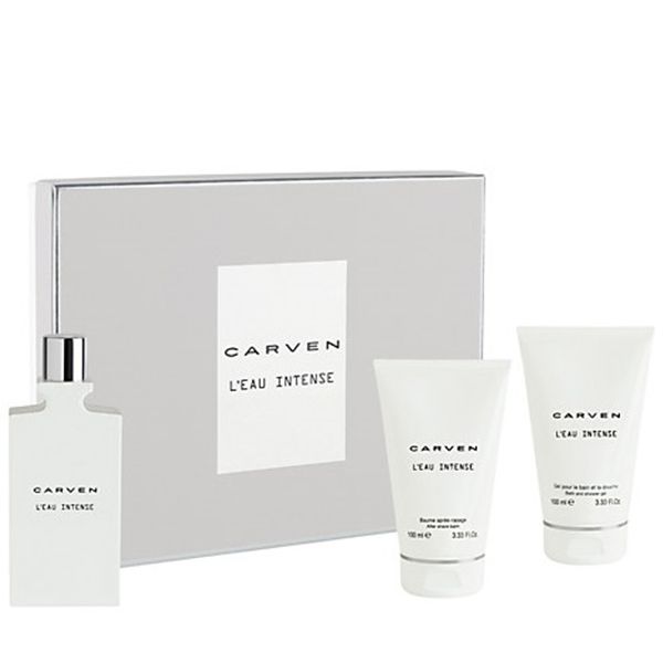 Carven L'Eau Intense Homme Set (Apa de Toaleta 100ml + After Shave Balsam 100ml + Gel de Dus 100ml)