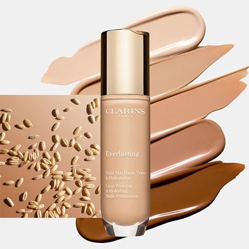 Clarins Fond de Ten Everlasting Long Wearing 112.3N Sandalwood 30ml prezentare