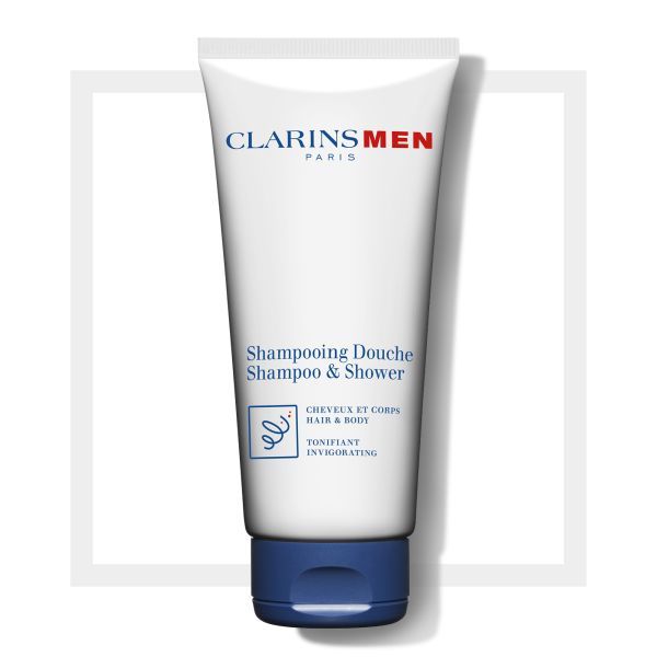 3380810505108 CLARINS MEN WASH SHAVE TOTAL HAIR&BODY SHAMPOO 
