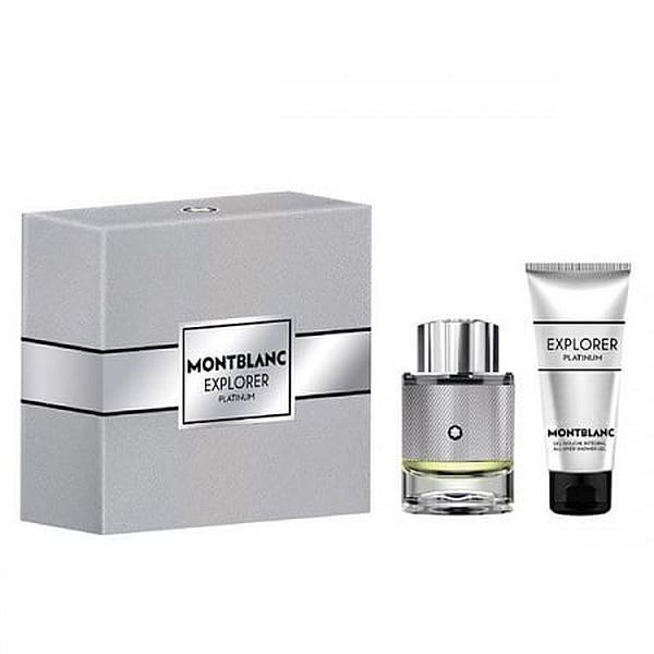 3386460139168 MONT BLANC EXPLORER PLATINUM H EDP SET(EDP60ML+SG100ML)
