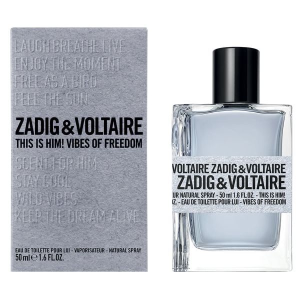 Zadig&Voltaire This Is Him! Vibes of Freedom Apa de Toaleta 50ml