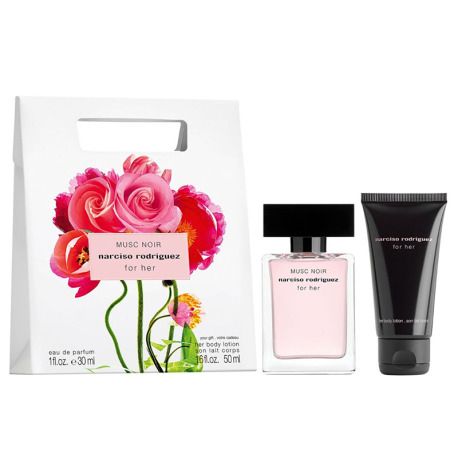 Narciso Rodriguez Musc Noir For Her Set (Apa de Parfum 30ml + Lotiune de Corp 50ml)