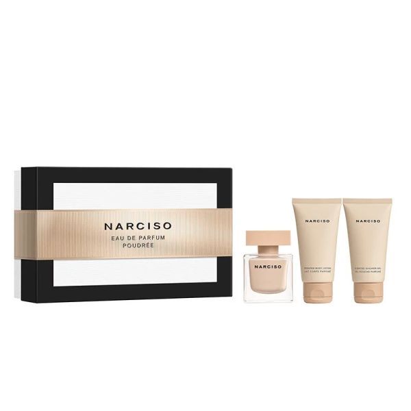 Narciso Rodriguez Narciso Poudree Set (Apa de Parfum 50ml + Lotiune de Corp 50ml + Gel de Dus 50ml)