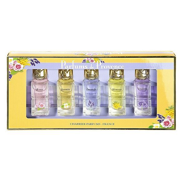 Charrier Parfums de Provence Set 5 Miniaturi Apa de Toaleta