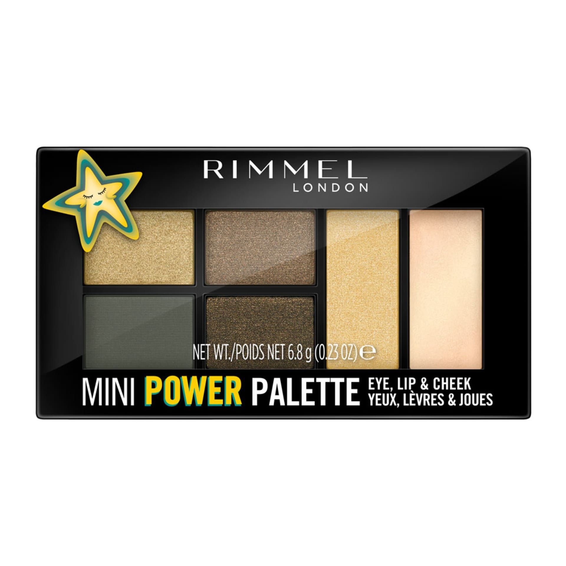 Rimmel Paleta Farduri Mini Power Palette 005 Boss Babe 