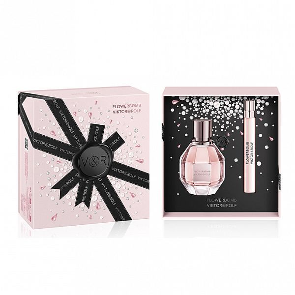 Viktor&Rolf FlowerBomb Set (Apa de Parfum 50ml + Apa de Parfum 10ml)