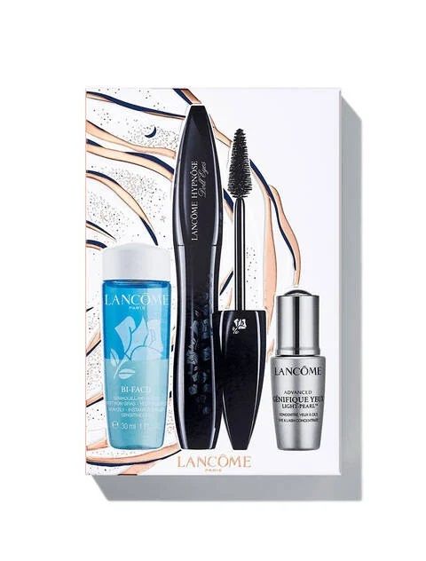 Lancome Set Hypnose (Mascara Doll Eyes 01 6.5g + Demachiant Bi-Facil 30ml + Ser Ochi Genifique Yeux Light Pearl 5ml)