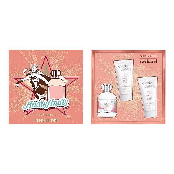 Cacharel Anais Anais Set (Apa de Toaleta 100ml + 2xLotiune de Corp 50ml) | Beautymania.ro | Comanda online