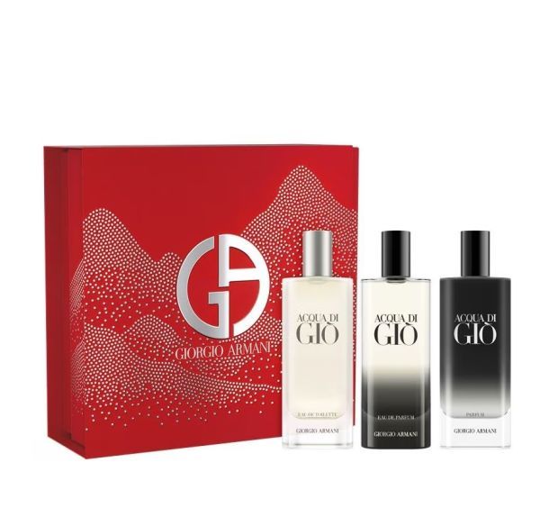 Armani Acqua Di Gio Set (Parfum 15ml + Apa de Parfum 15ml + Apa de Toaleta 15ml)