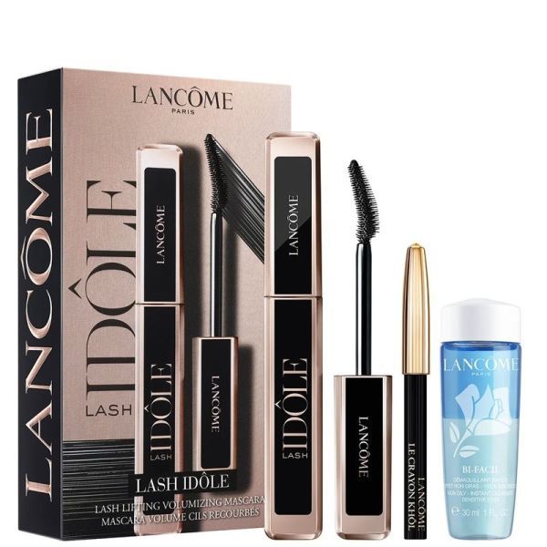 Lancome Set Lash Idole (Mascara Lash Idole 8ml + Demachiant Bi-Facil 30ml + Ser Fata Genifique 10ml)