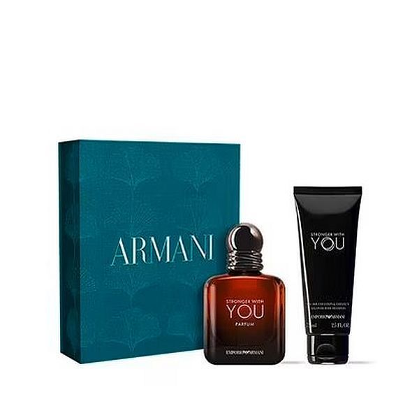 Armani Emporio Stronger With You Parfum Set (Parfum 50ml + Gel de Dus 75ml)