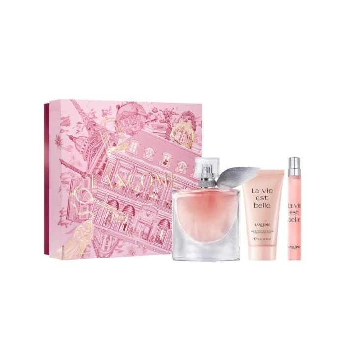 Lancome La Vie Est Belle Set (Apa de Parfum 100ml + Lotiune de Corp 200ml + Apa de Parfum 10ml)