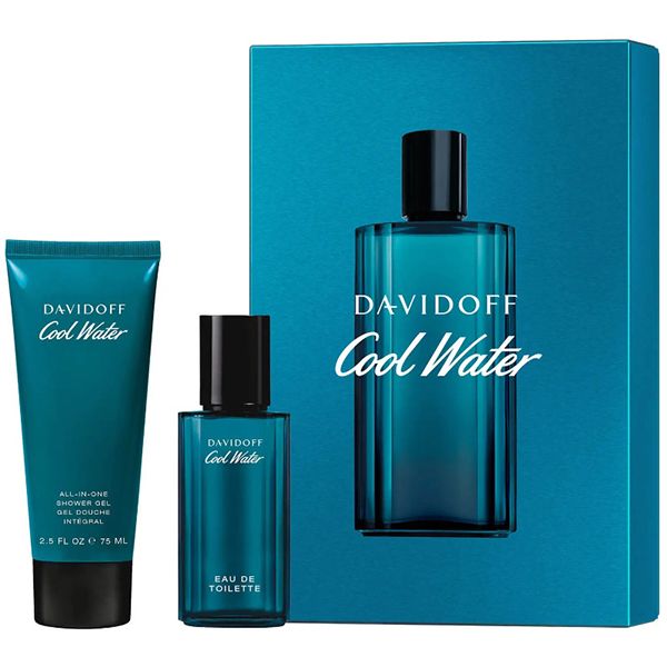 Davidoff Cool Water Man Set (Apa de toaleta 40ml + Gel Dus 75ml)