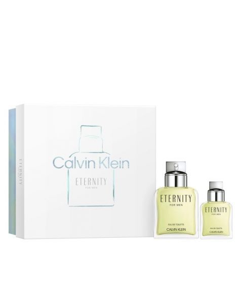 Calvin Klein Eternity Men Set (Apa de toaleta 100ml + Apa de Toaleta 10ml) 