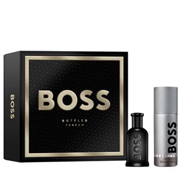 Boss Bottled Parfum Set (Parfum 50ml + Deodorant Spray 150ml)