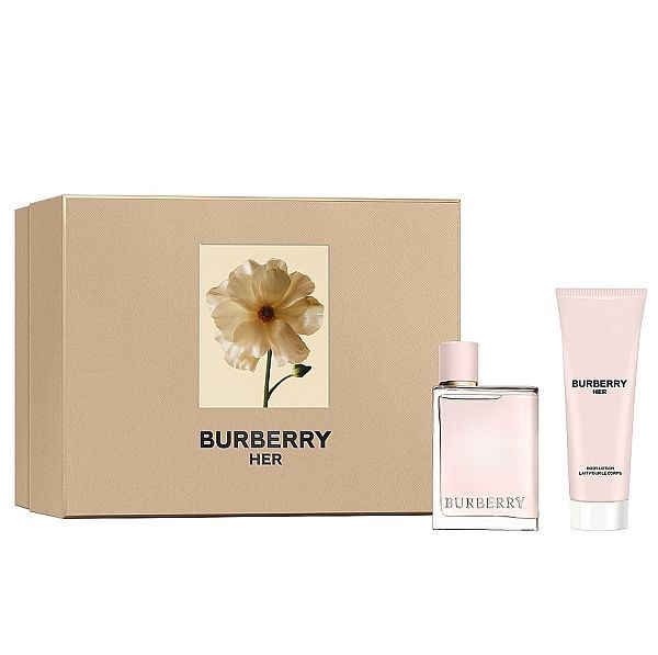 Burberry Her Set (Apa de Parfum 50ml + Lotiune de Corp 75ml)