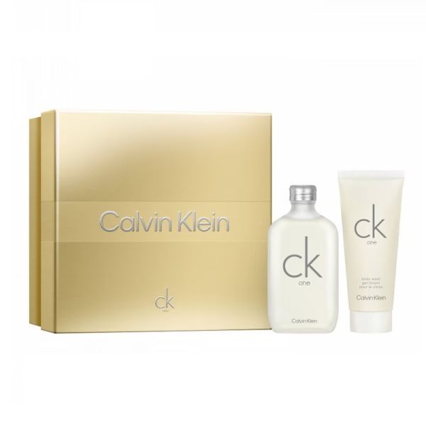 Calvin Klein CK One Set (Apa de toaleta 100ml + Gel Dus 100ml) 