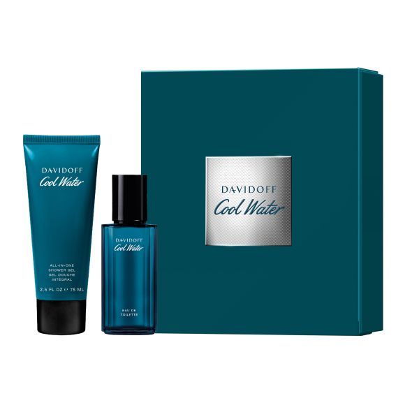 Davidoff Cool Water Man Set (Apa de toaleta 40ml + Gel Dus 75ml)