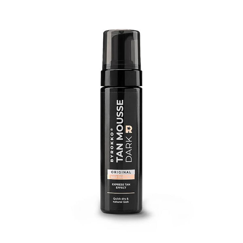 Byrokko Spuma Autobronzanta Shine Brown Self Tan Mousse Dark 200ml 