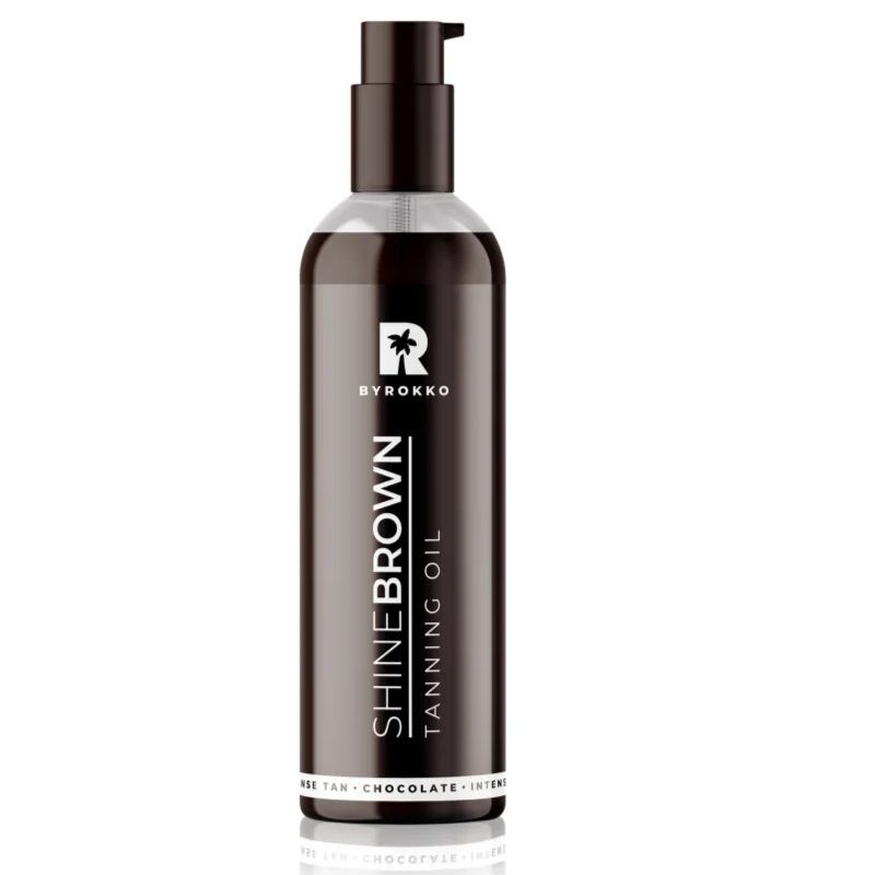 Byrokko Shine Brown Ulei Bronzant Tanning Oil Chocolate SPF6 145ml 