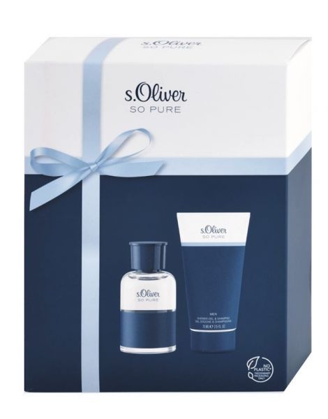 s.Oliver SO PURE Men Set (Apa de Toaleta 30ml + Gel de Dus 75ml)