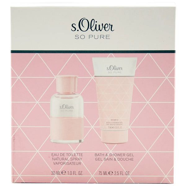 s.Oliver SO PURE Women Set (Apa de Toaleta 30ml + Gel de Dus 75ml)