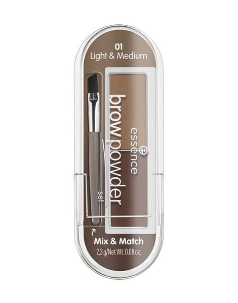 Essence Brow Powder Set pentru Sprancene 01 Light&Medium 