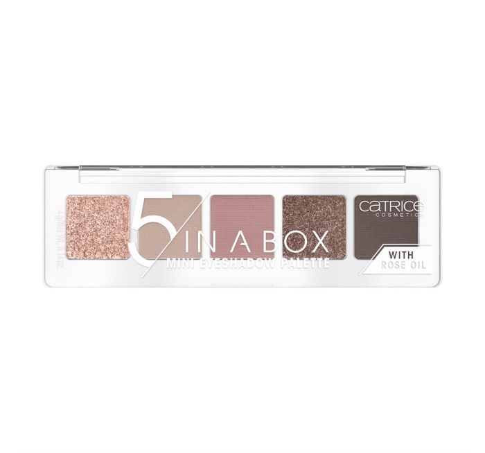 Catrice Eyeshadow Palette 5 In A Box Paleta de Farduri 020 Soft Rose Look