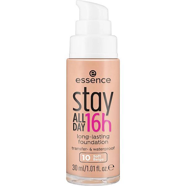 Essence Fond Ten Lichid Stay All Day 16H Long-Lasting 10 Soft Beige 