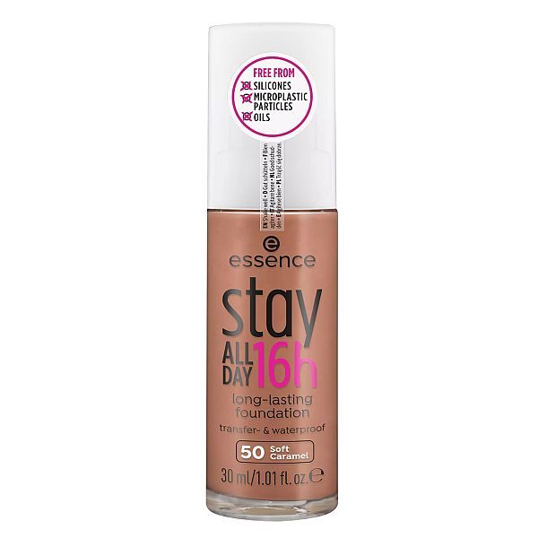 Essence Fond Ten Lichid Stay All Day 16H Long-Lasting 50 Soft Caramel 
