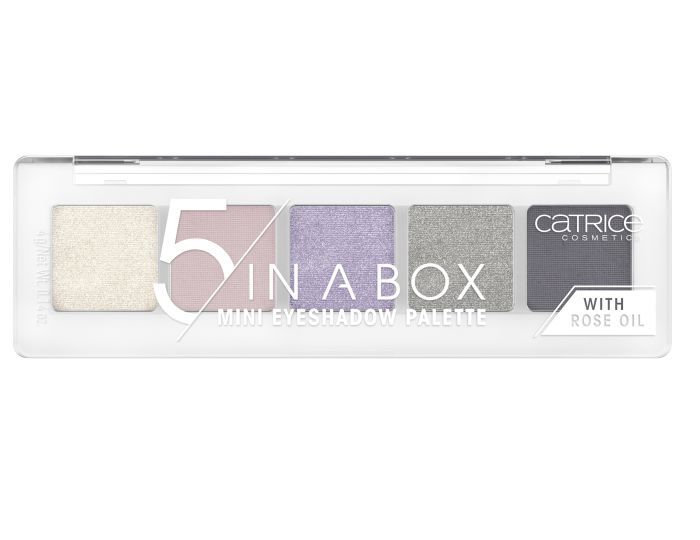 Catrice Eyeshadow Palette 5 In A Box Paleta de Farduri 080 Diamond Lavender Look