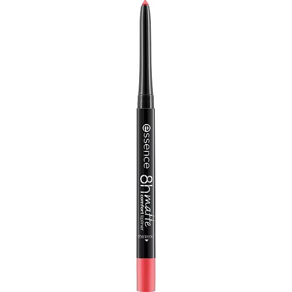 Essence Creion de Buze Lip Liner Stay 8H Matte Comfort 09 Fiery Red 0.3g