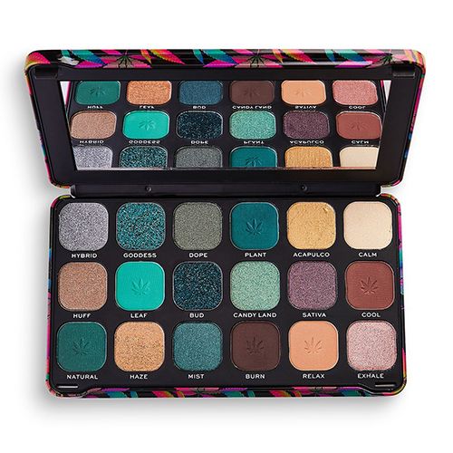 Makeup Revolution Eyeshadow Palette Forever Flawless Chilled With Cannabis Sativa Paleta de Farduri 19,8g