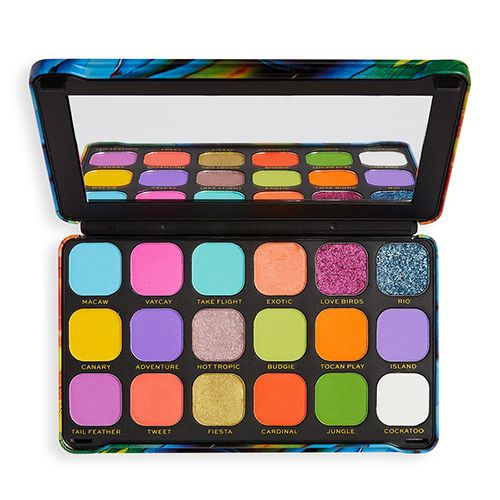 Makeup Revolution Eyeshadow Palette Forever Flawless Bird of Paradise Paleta de Farduri 19,8g