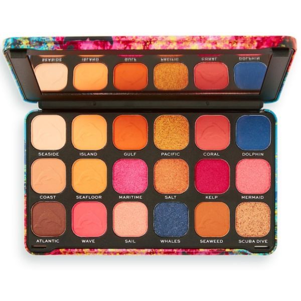 Makeup Revolution Paleta de Farduri Eyeshadow Palette Forever Flawless Hydra Dolphin 19,8g