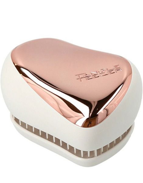 Tangle Teezer Compact Styler Rose Gold Cream Perie de Par