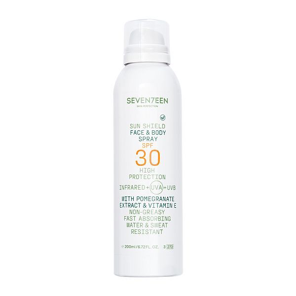 Seventeen Sun Shield Spray de Fata si Corp SPF30 200ml