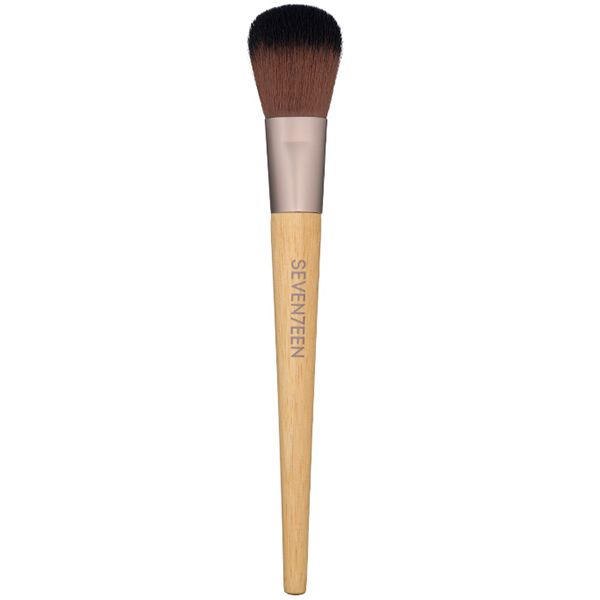 Seventeen Pensula pentru Fard Obraz Blush Brush Bamboo Handle