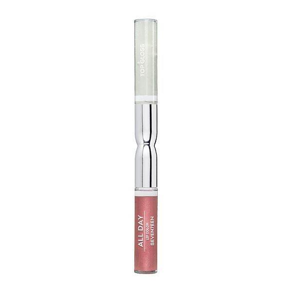 Seventeen Ruj Metal All Day Lip Color&Top Coat 85 Dark Pink 3.5ml
