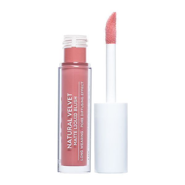 Seventeen Blush Cremos Natural Velvet Matte Liquid Blush 04 Happy