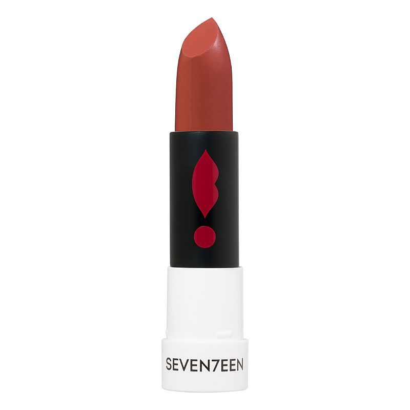 Seventeen Matte Lasting Lipstick SPF15 Ruj Rezistent Mat Pinks 5g-No 78 Sunset Orange
