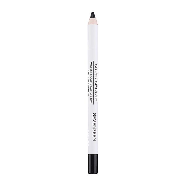 Seventeen Creion de Ochi Super Smooth Eyeliner Waterproof 01 Black Velvet 1.2g
